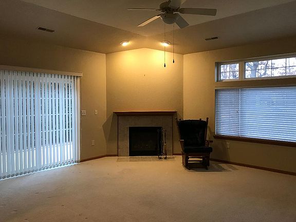 Living room - patio on left