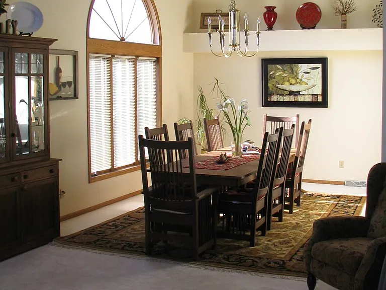 Formal dining & sitting area (partial view)
