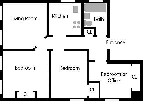 2nd image of 557 W 140th St #5C
