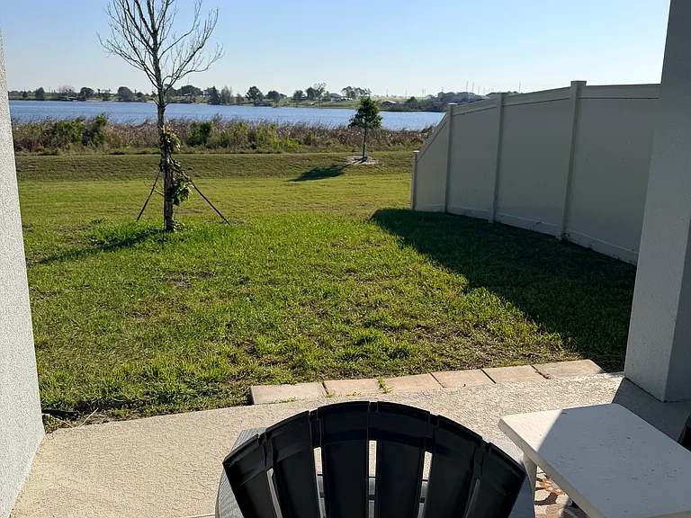 View from porch