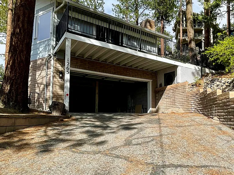 Convenient end of cul-de-sac location; large driveway with gentle slope