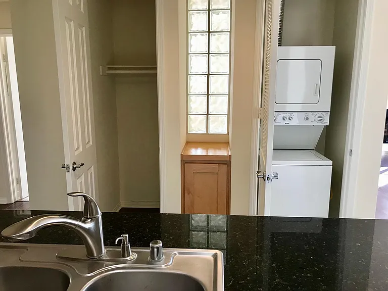 In unit washer-dryer
