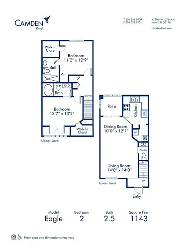 Floor plan Eagle