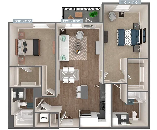 Floor plan BM18-1020