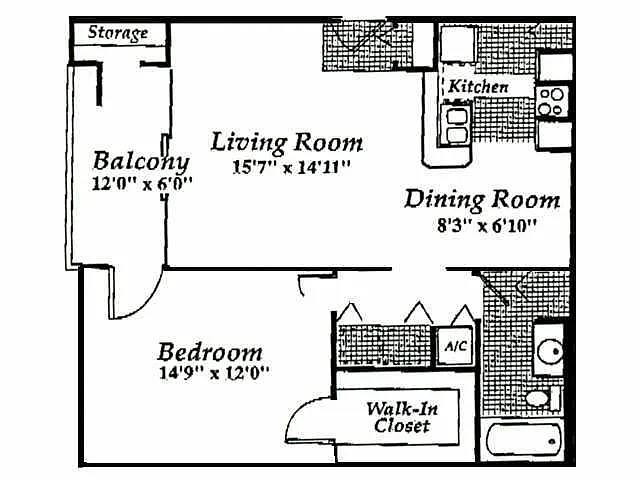 Floor plan The Bimini