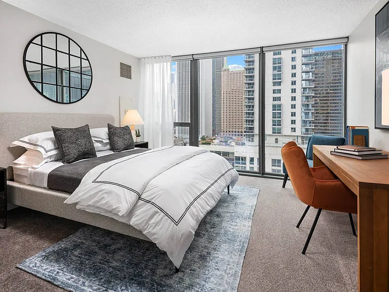 Floor-to-ceiling windows in Bedrooms at Shoreham and Tides