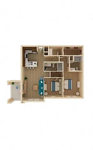 Floor plan Mirage
