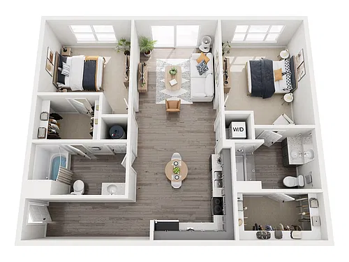 Floor plan 2B
