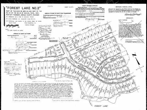 Xx N Forest Lake Dr, Alger, MI 48610