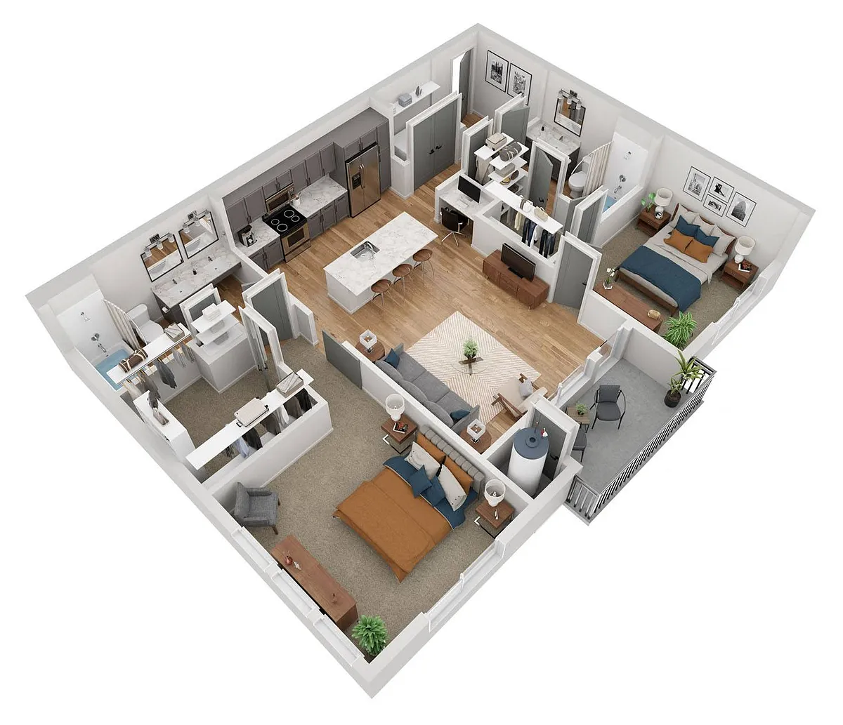 Floor plan Peridot | 1