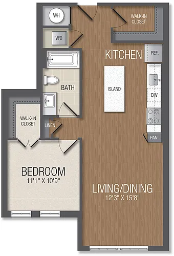 Floor plan B1A