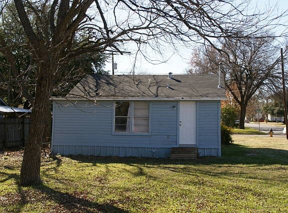 Back View (before new fence)