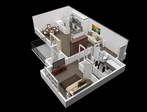 Floor plan The Artisan