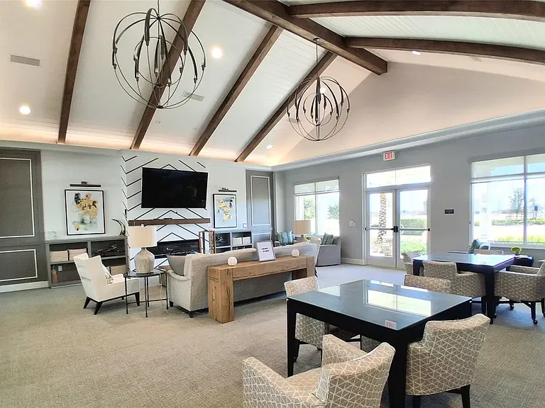 Community amenities- clubhouse.