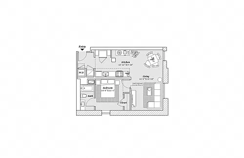 Floor plan B6
