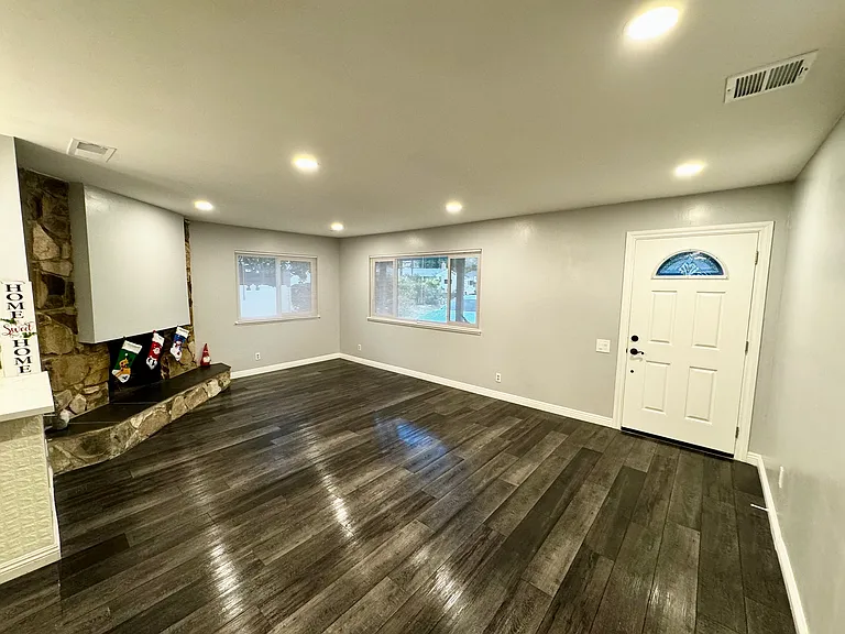 Hallway View - Living Room