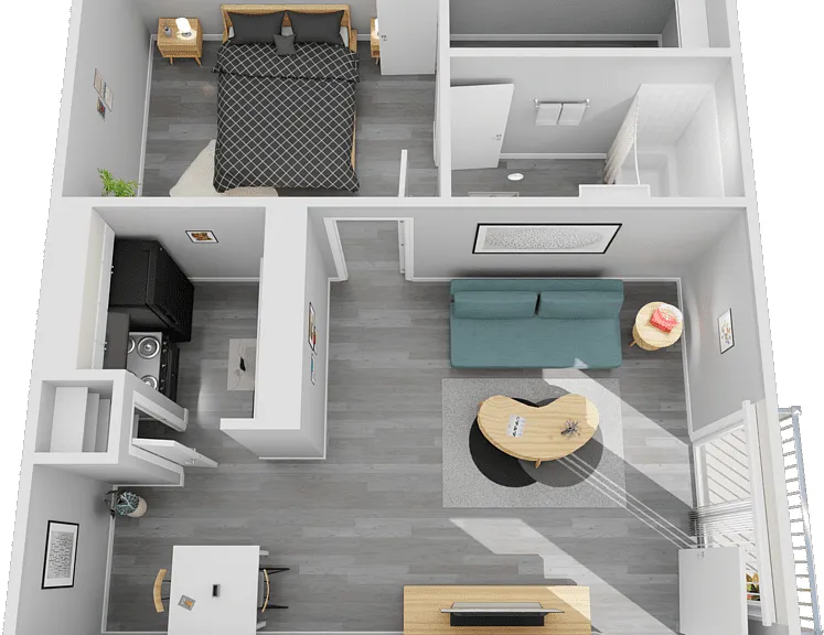 A1 Floorplan Diagram