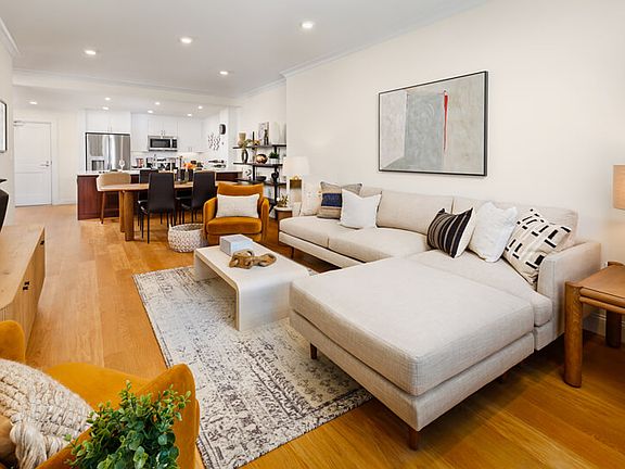 The Franklin Building at Hancock Village - Living Room