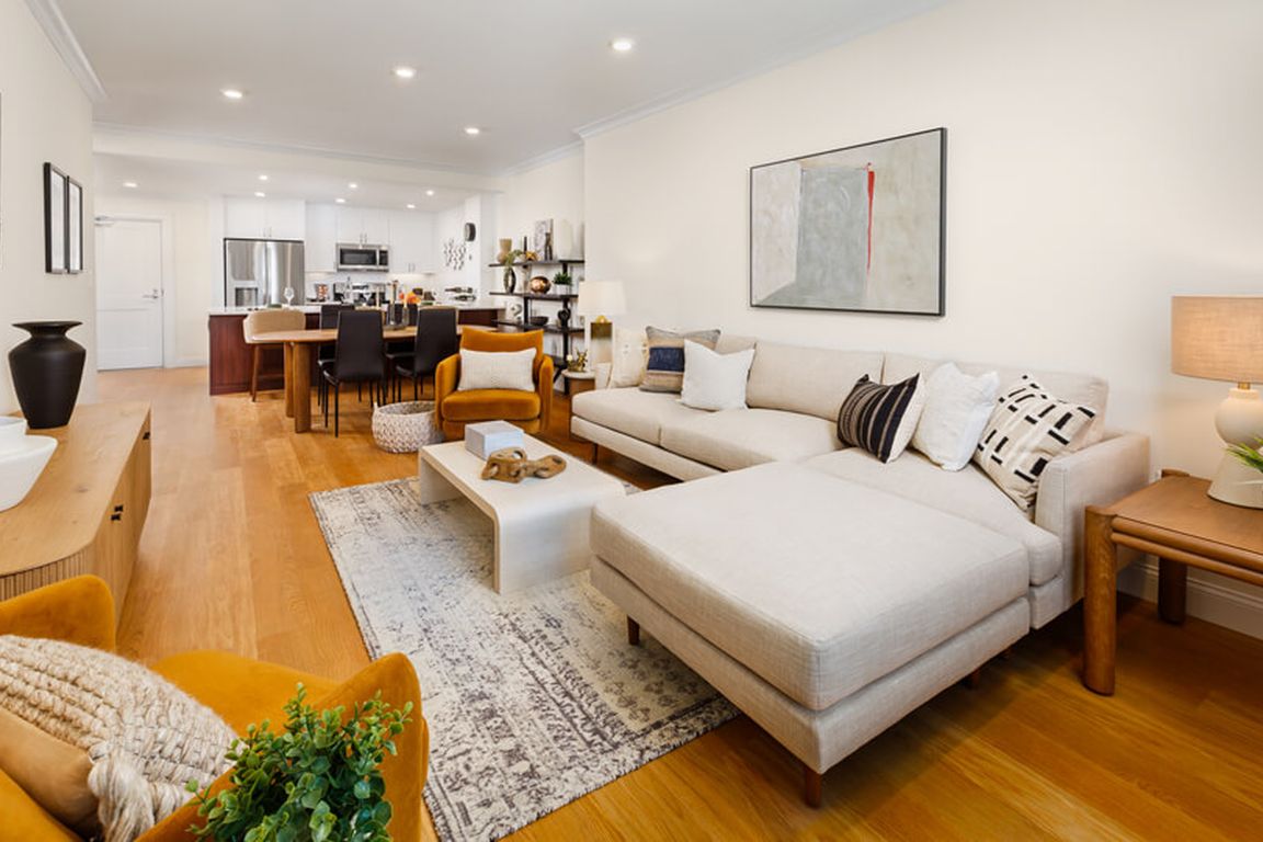 The Franklin Building at Hancock Village - Living Room