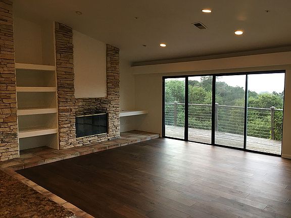 Wood burning fire place