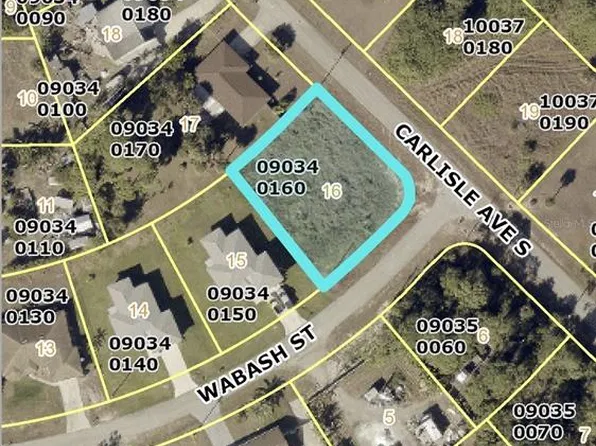 833 WABASH STREET LOT 16, LEHIGH ACRES, FL 33974