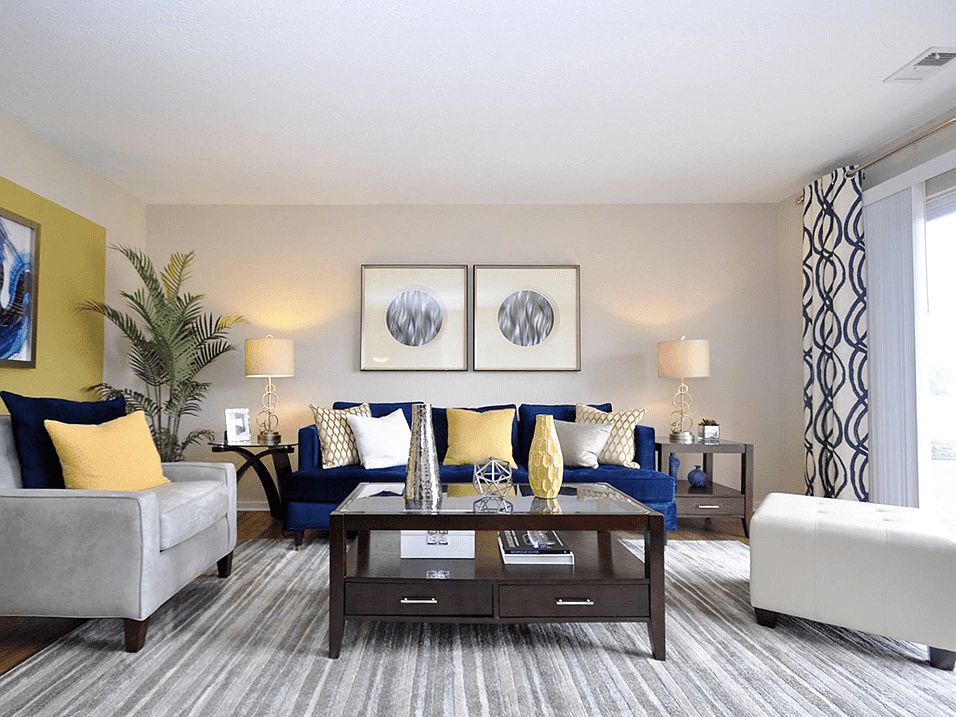 Spacious Living Rooms