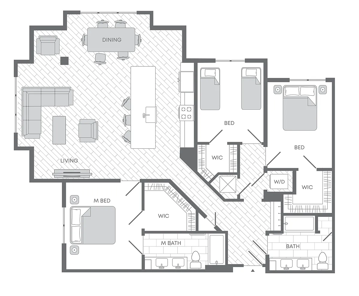 Floor plan The Hawthorn