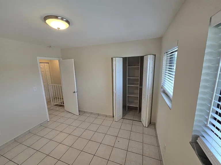 Second bedroom with closet