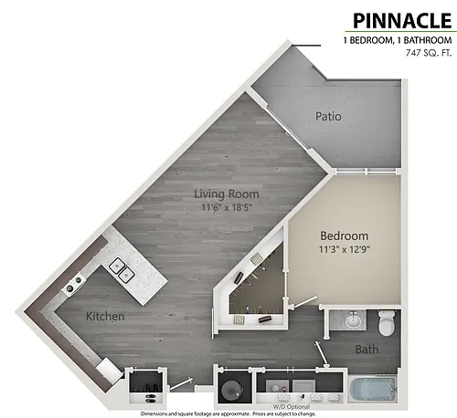 Floor plan Pinnacle