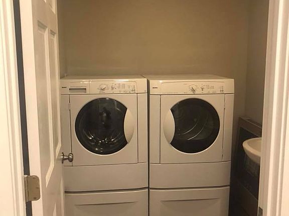Laundry and half bath