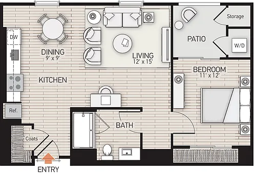 Floor plan Plan 111