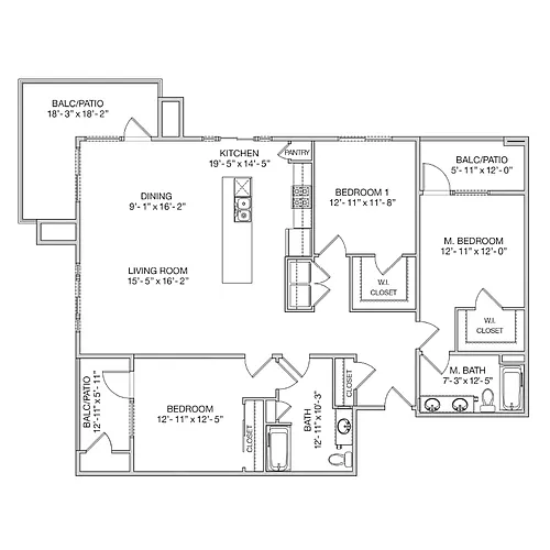 Floor plan Lexington