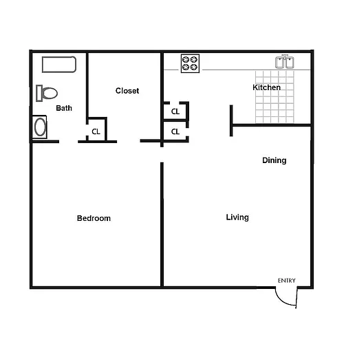 Floor plan Madrid