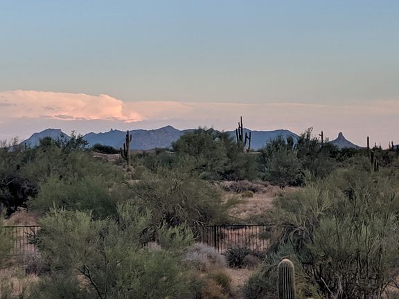 McDowell Mts from balcony