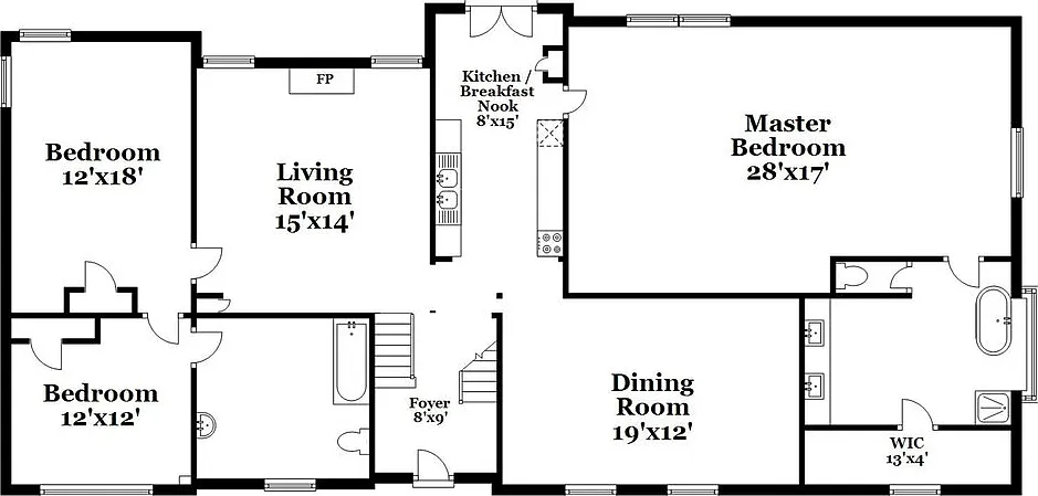 3 bed, 3.0 bath, 2152 sqft, $2,395 — Photo 2
