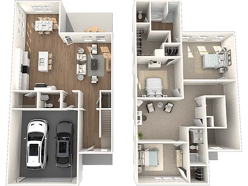 Floor plan Finley Home with Loft