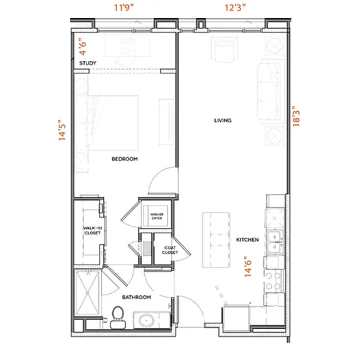 Floor plan A2