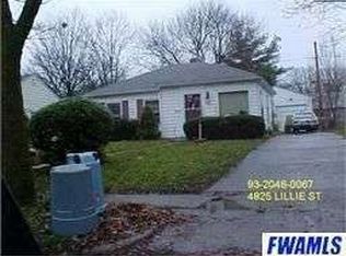 4825 Lillie St, Fort Wayne, IN 46806
