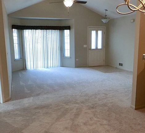 Large open living dining