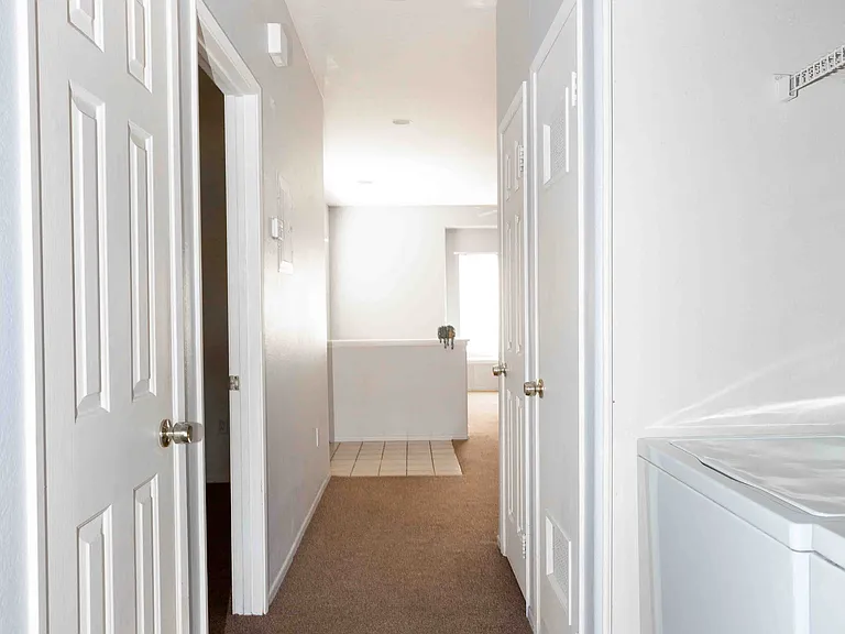 Hallway towards the front of the home.