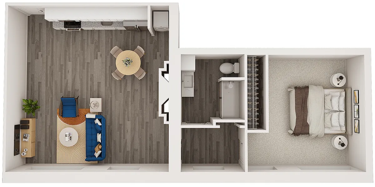 Floor plan APT 14 - UNION STATION