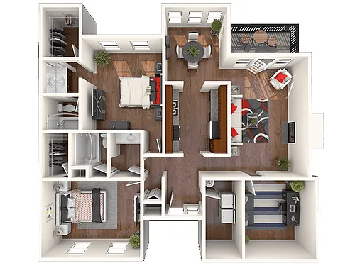 Floor plan The Suwanee