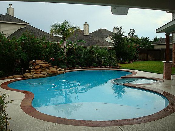 Salt water heated pool!
