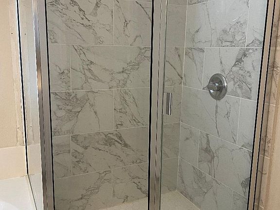Master shower updated