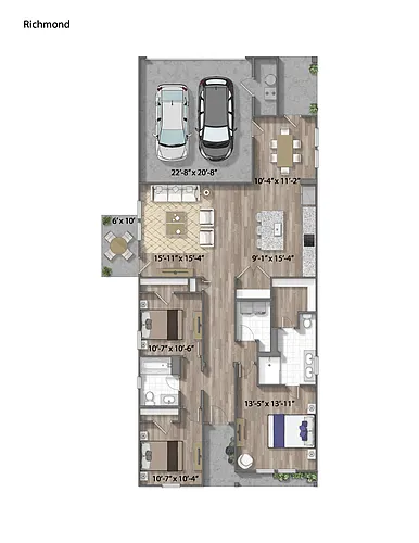 Floor plan Richmond