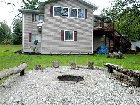 East Side with Fire Pit