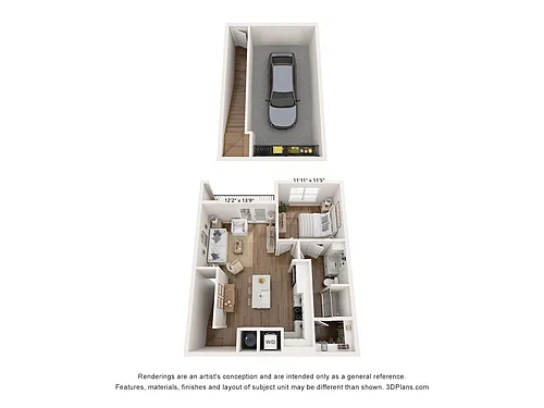 Floor plan A1STAK