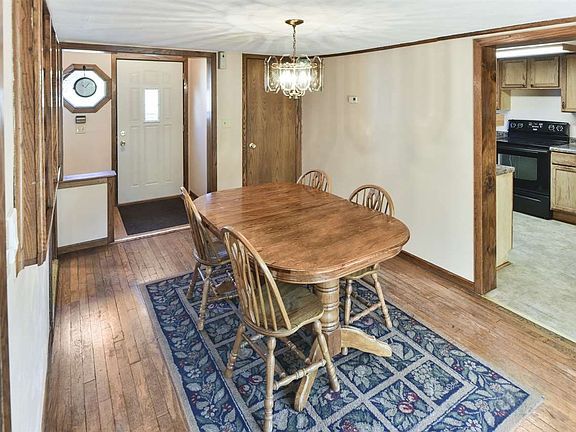 into a large dining room