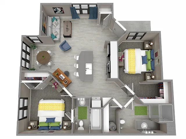 Floor plan B2
