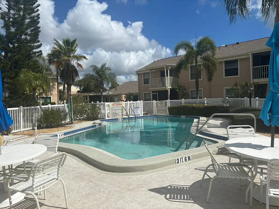 Access to two pools _ your cluster pool (in this picture) and the main clubhouse pool, both maintained by the HOA.